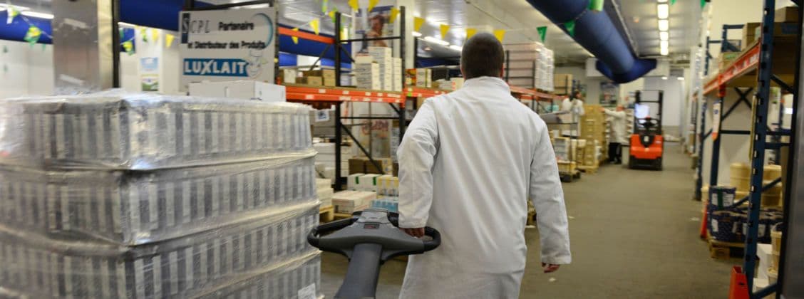 Responsable Entrepôt exerçant sa profession au Marché de Rungis